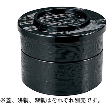 ヘゲ目丸重 黒内朱 蓋 福井クラフト