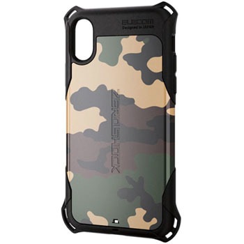 PM-A17XZEROT1 iPhone X �P�[�X �J�o�[ �Ռ��z�� �y �������̏Ռ�����{�̂���� �z ZEROSHOCK �X�^���_�[�h �Ռ��z�� �t�B�����t �G���R�� 84564488