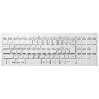 キーボード ワイヤレス Bluetooth 無線 フルキーボード パンタグラフ 薄型 コンパクト マルチOS対応 PS5 エレコム