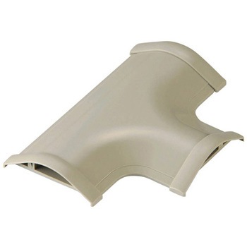 LD-GAT27A T字分岐 LD-GAシリーズ用 接続ユニット 両面テープ付 床用モールパーツ ベージュ エレコム 84566956