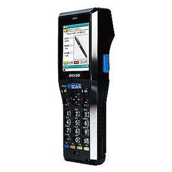 二次元コードハンディターミナル 薄型バッテリ ウェルコムデザイン