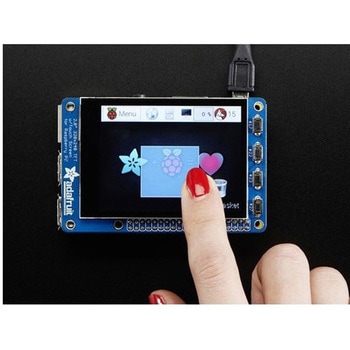 PiTFT Plus 2.8インチTFTタッチ液晶 Adafruit