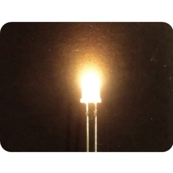 高輝度LED 電球色、5mm、6個入り EK JAPAN