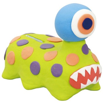ねんどでつくるモンスター貯金箱 アーテック