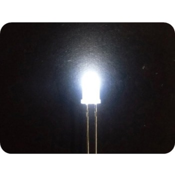 高輝度LED 白色、5mm、6個入り EK JAPAN