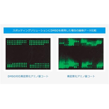 DMSO対応スライドグラス 高密度化アミノ基導入コート 25.4×76.2×1.0mm 25枚入 松浪硝子