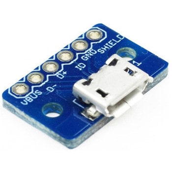 USB microB ピッチ変換基板 スイッチサイエンス