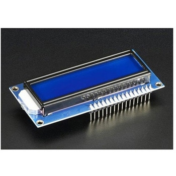 16×2 日本語フォント付LCDモジュール 青地・白文字 Adafruit