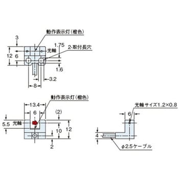 アンプ内蔵マイクロフォトセンサ パナソニックデバイスSUNX