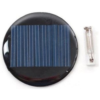 太陽電池スキルバッジ 5V/40mA Adafruit