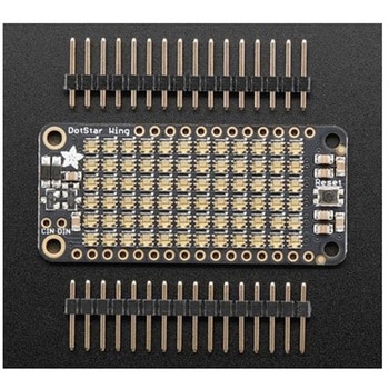 FeatherWing DotStar 6 x 12 RGB LEDマトリクス Adafruit