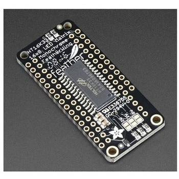 FeatherWing 8 x 16 LEDマトリックスドライバボード - Adafruit