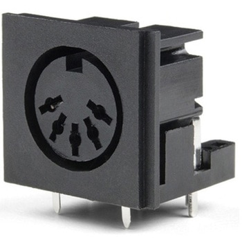MIDIジャック メス 基板取り付け用 SPARKFUN