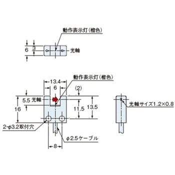 アンプ内蔵マイクロフォトセンサ パナソニックデバイスSUNX