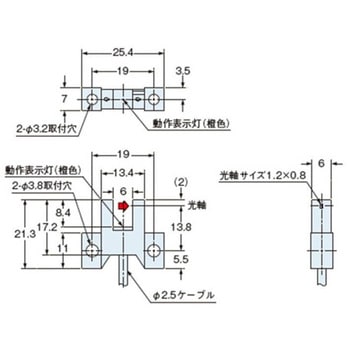アンプ内蔵マイクロフォトセンサ パナソニックデバイスSUNX