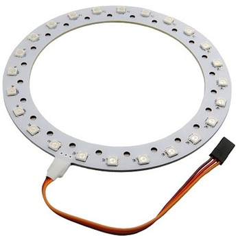 micro:bit用フルカラーLEDボード サークル型大 スイッチエデュケーション