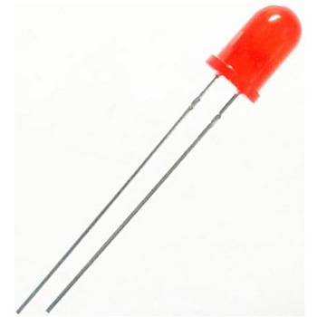 LED 赤、5mm、カラーレンズ LINKMAN