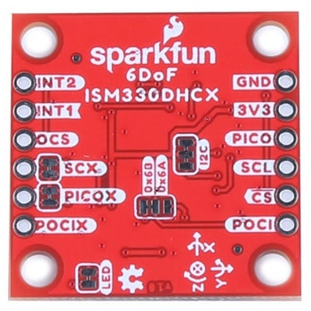 6DoF IMU Breakout - ISM330DHCX Qwiic SPARKFUN