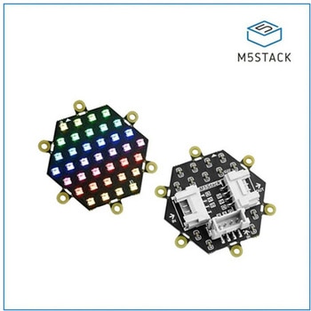 NeoHEX M5Stack用RGB LEDボード - M5Stack