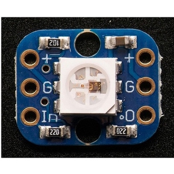 ブレッドボード向けRGBスマートNeoPixel 4個入 Adafruit