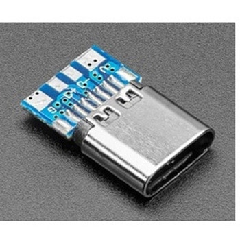 USB Type-Cソケットピッチ変換基板 Adafruit