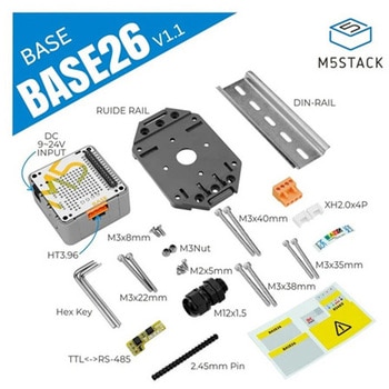 Base26 産業用プロト基板モジュールV1.1 M5Stack