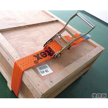 50mmx10m/1650kg ベルト荷締機 エンドレス型 - エスコ