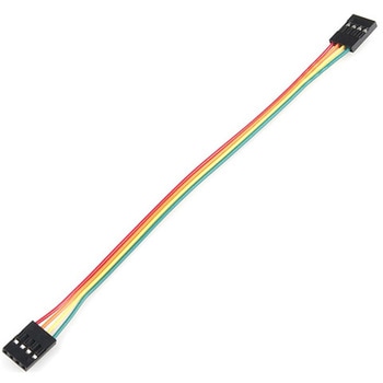 Jumper Wire - 0.1inch 、 4-pin、 6inch SPARKFUN