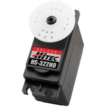 スタンダードヘビーデューティサーボ HS-322HD 3.7kg・cm/0.15s ハイテック