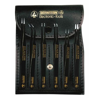 ピンセットキット 6本 スチール Bernstein Tools for electronics