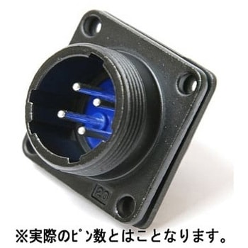 NJWレセプタクル防水型 シェルΦ20・12極 - 七星科学研究所