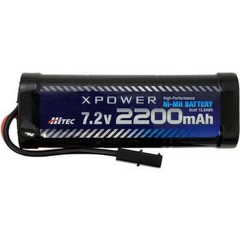 XPOWER Ni-MH 7.2V 2200mAh タミヤコネクター - ハイテック