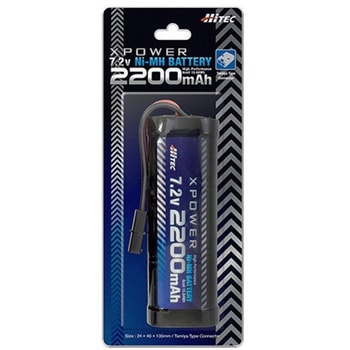 XPOWER Ni-MH 7.2V 2200mAh タミヤコネクター - ハイテック