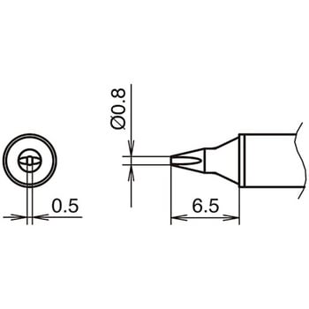 IHはんだごて用こて先 T31シリーズ 白光