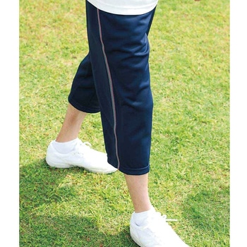 クロップドパンツ ネイビー トンボ[ウエア・白衣・検診衣]