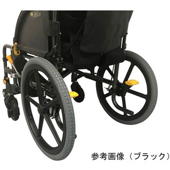 アルミ製介助式車椅子 ドラロックフットブレーキ仕様 GRCシリーズ 松永製作所 (車椅子)