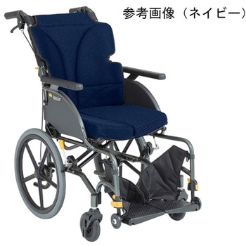 アルミ製介助式車椅子 ドラロックフットブレーキ仕様 GRCシリーズ 松永製作所 (車椅子)