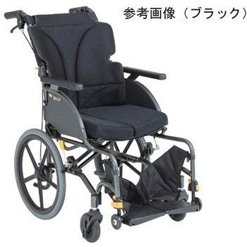 アルミ製介助式車椅子 ドラロックフットブレーキ仕様 GRCシリーズ 松永製作所 (車椅子)