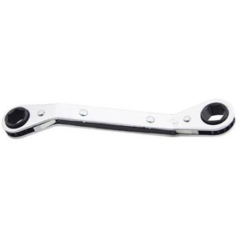 ラチェットメガネ オフセット型 [1/2"x9/16"] EA602KB-104シリーズ - エスコ