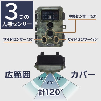 置くだけ簡単「トレイル防犯カメラ」 サンコー(電子機器)