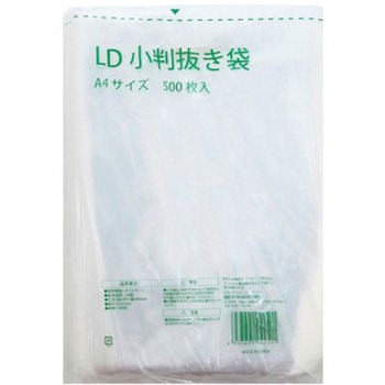 LD 小判抜き袋 A4 500枚入 伊藤忠リーテイルリンク