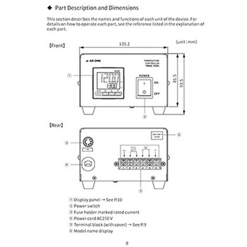■海外仕様 デジタル卓上型温度調節器 AC220V plug type：F アズワン