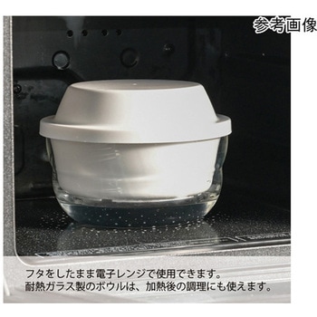 ガラスのレンジ蒸し器 12個入 HARIO