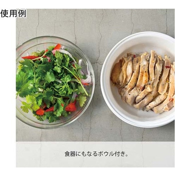 ガラスのレンジ蒸し器 12個入 HARIO