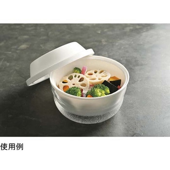 ガラスのレンジ蒸し器 12個入 HARIO