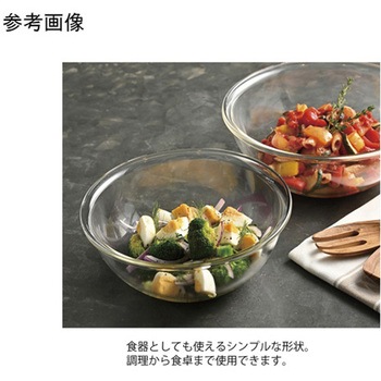 耐熱ガラス製浅型ボウル2500 12個入 HARIO