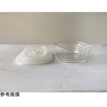 耐熱ガラス製密閉保存容器・角1200 16個入 HARIO