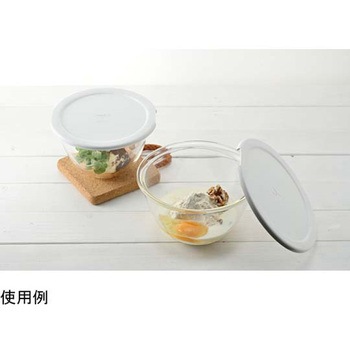 レンジフタ付き耐熱ガラスボウル 2個×6セット入 HARIO