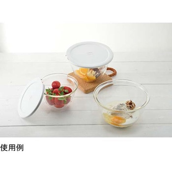 レンジフタ付き耐熱ガラス製ボウル 3個×4セット入 HARIO
