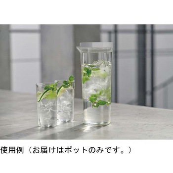 フリーザーポットJUSIO ホワイト 24個入 HARIO